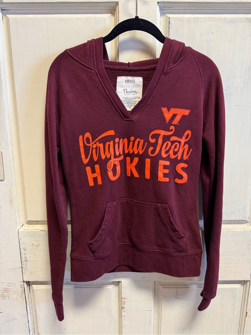Women’s Virginia Tech V-Neck Hoodie